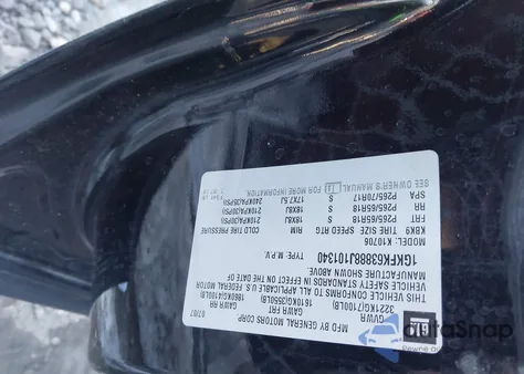 2008 GMC Yukon Denali из США, поврежденный, VIN 1GKFK63888J101340